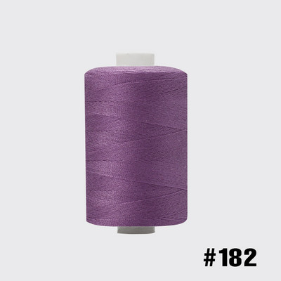 Sadzīves daudzfunkcionāls poliestera šujamais diegi kopēšanas vītne 402 lock hem diegu vatēšana 1000 jardu šūšanas diegi