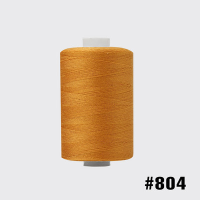 Sadzīves daudzfunkcionāls poliestera šujamais diegi kopēšanas vītne 402 lock hem diegu vatēšana 1000 jardu šūšanas diegi