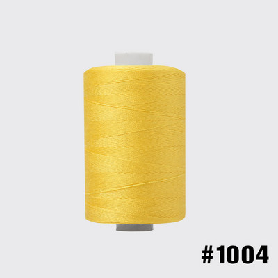 Sadzīves daudzfunkcionāls poliestera šujamais diegi kopēšanas vītne 402 lock hem diegu vatēšana 1000 jardu šūšanas diegi