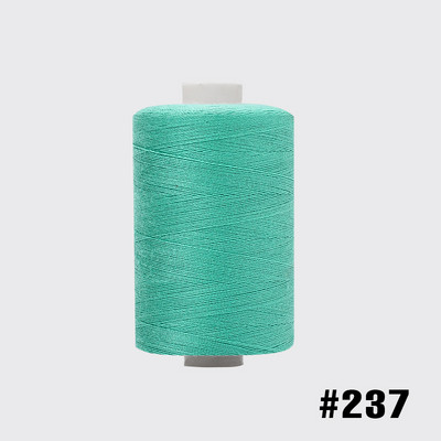 Sadzīves daudzfunkcionāls poliestera šujamais diegi kopēšanas vītne 402 lock hem diegu vatēšana 1000 jardu šūšanas diegi