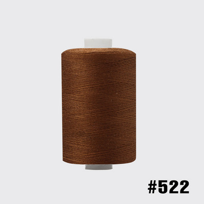 Sadzīves daudzfunkcionāls poliestera šujamais diegi kopēšanas vītne 402 lock hem diegu vatēšana 1000 jardu šūšanas diegi