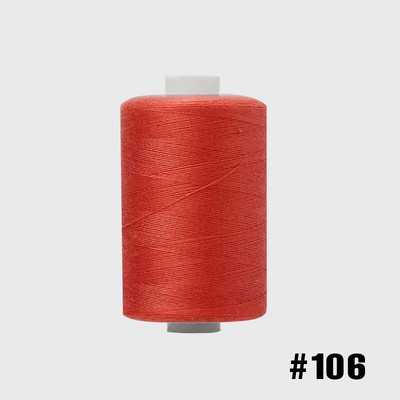 Sadzīves daudzfunkcionāls poliestera šujamais diegi kopēšanas vītne 402 lock hem diegu vatēšana 1000 jardu šūšanas diegi