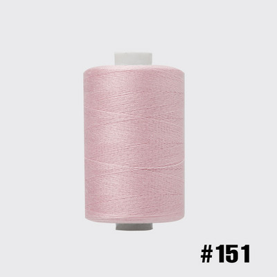 Sadzīves daudzfunkcionāls poliestera šujamais diegi kopēšanas vītne 402 lock hem diegu vatēšana 1000 jardu šūšanas diegi