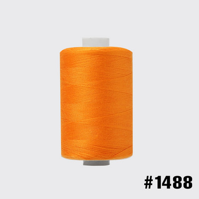 Sadzīves daudzfunkcionāls poliestera šujamais diegi kopēšanas vītne 402 lock hem diegu vatēšana 1000 jardu šūšanas diegi