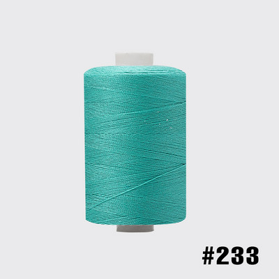 Sadzīves daudzfunkcionāls poliestera šujamais diegi kopēšanas vītne 402 lock hem diegu vatēšana 1000 jardu šūšanas diegi