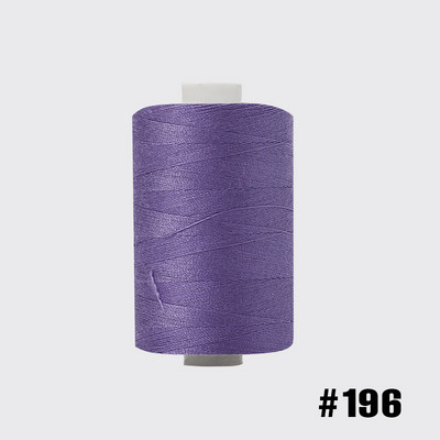 Sadzīves daudzfunkcionāls poliestera šujamais diegi kopēšanas vītne 402 lock hem diegu vatēšana 1000 jardu šūšanas diegi