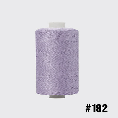 Sadzīves daudzfunkcionāls poliestera šujamais diegi kopēšanas vītne 402 lock hem diegu vatēšana 1000 jardu šūšanas diegi