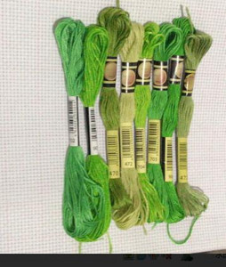 8vnt./rinkinys Panašūs DMC siūlai kryžminio dygsnio siūlas medvilnė 8 metrai siuvinėjimas siūlas siūlas siuvimo sruogos amatų mezgimas 5