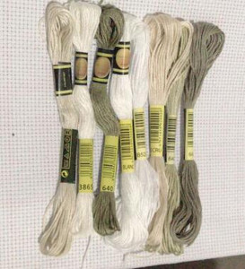 8vnt./rinkinys Panašūs DMC siūlai kryžminio dygsnio siūlas medvilnė 8 metrai siuvinėjimas siūlas siūlas siuvimo sruogos amatų mezgimas 5