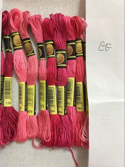 8vnt./rinkinys Panašūs DMC siūlai kryžminio dygsnio siūlas medvilnė 8 metrai siuvinėjimas siūlas siūlas siuvimo sruogos amatų mezgimas 5