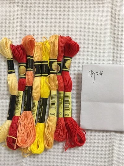 8vnt./rinkinys Panašūs DMC siūlai kryžminio dygsnio siūlas medvilnė 8 metrai siuvinėjimas siūlas siūlas siuvimo sruogos amatų mezgimas 5