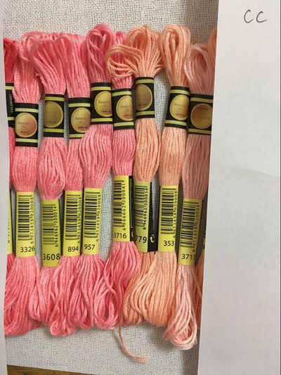 8vnt./rinkinys Panašūs DMC siūlai kryžminio dygsnio siūlas medvilnė 8 metrai siuvinėjimas siūlas siūlas siuvimo sruogos amatų mezgimas 5