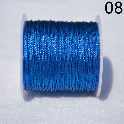 25-100 μέτρα Σχοινί Χρυσό Ασημένιο Κόκκινο Κορδόνι Κορδόνι Λουράκι κορδόνι DIY Κολιέ Βραχιόλι Σχοινί Ετικέτα Δώρο Διακόσμηση