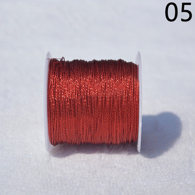 25-100 μέτρα Σχοινί Χρυσό Ασημένιο Κόκκινο Κορδόνι Κορδόνι Λουράκι κορδόνι DIY Κολιέ Βραχιόλι Σχοινί Ετικέτα Δώρο Διακόσμηση