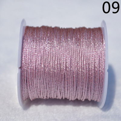 25-100 μέτρα Σχοινί Χρυσό Ασημένιο Κόκκινο Κορδόνι Κορδόνι Λουράκι κορδόνι DIY Κολιέ Βραχιόλι Σχοινί Ετικέτα Δώρο Διακόσμηση