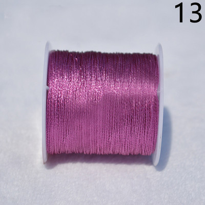 25-100 μέτρα Σχοινί Χρυσό Ασημένιο Κόκκινο Κορδόνι Κορδόνι Λουράκι κορδόνι DIY Κολιέ Βραχιόλι Σχοινί Ετικέτα Δώρο Διακόσμηση