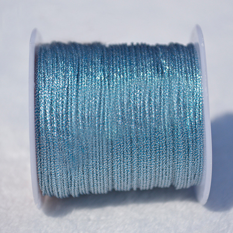 25-100 μέτρα Σχοινί Χρυσό Ασημένιο Κόκκινο Κορδόνι Κορδόνι Λουράκι κορδόνι DIY Κολιέ Βραχιόλι Σχοινί Ετικέτα Δώρο Διακόσμηση