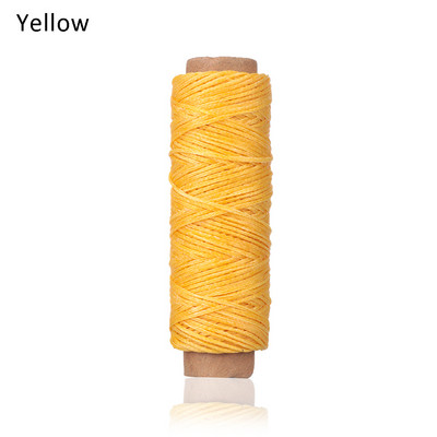 30 m / ritinys 1 mm patvarus vaškuotas siūlas Medvilninis laido dirželis Rankų siuvimo siūlas odai medžiaga Priedai Rankų darbo įrankis