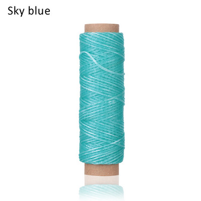 30 m / ritinys 1 mm patvarus vaškuotas siūlas Medvilninis laido dirželis Rankų siuvimo siūlas odai medžiaga Priedai Rankų darbo įrankis