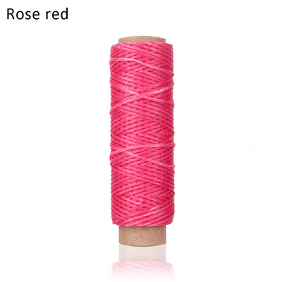 30 m / ritinys 1 mm patvarus vaškuotas siūlas Medvilninis laido dirželis Rankų siuvimo siūlas odai medžiaga Priedai Rankų darbo įrankis