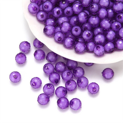 8–12 mm DIY, ar rokām izrotītas akrila pērlītes, materiāls 96 sējmateriāls. Materiāls Zemes krelles Vidējas