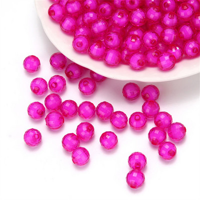 8–12 mm DIY, ar rokām izrotītas akrila pērlītes, materiāls 96 sējmateriāls. Materiāls Zemes krelles Vidējas