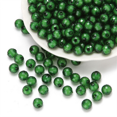 8–12 mm DIY, ar rokām izrotītas akrila pērlītes, materiāls 96 sējmateriāls. Materiāls Zemes krelles Vidējas