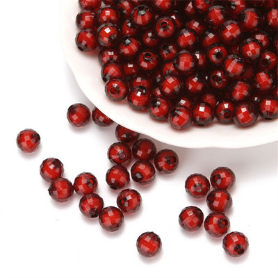 8–12 mm DIY, ar rokām izrotītas akrila pērlītes, materiāls 96 sējmateriāls. Materiāls Zemes krelles Vidējas