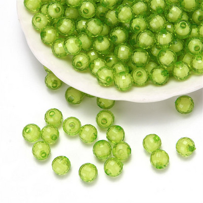 8–12 mm DIY, ar rokām izrotītas akrila pērlītes, materiāls 96 sējmateriāls. Materiāls Zemes krelles Vidējas