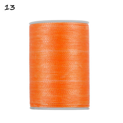 Kuum polüesterniit õmblusmasinale 120 meetrit 0,55 mm DIY käsitöönahast tööriist Vahatatud niit õmblusnööri hulgimüük