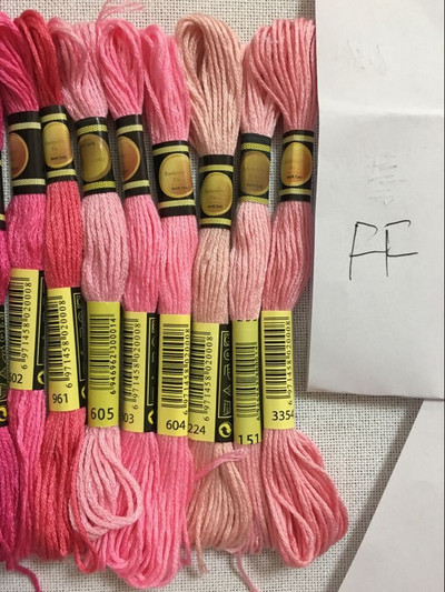 cxc Daugiaspalvis 8 vnt. Panašūs DMC siūlai kryžminio dygsnio medvilnės siuvimo sruogos Siuvinėjimo siūlų siūlų rinkinys „Pasidaryk pats“ siuvimo įrankiai