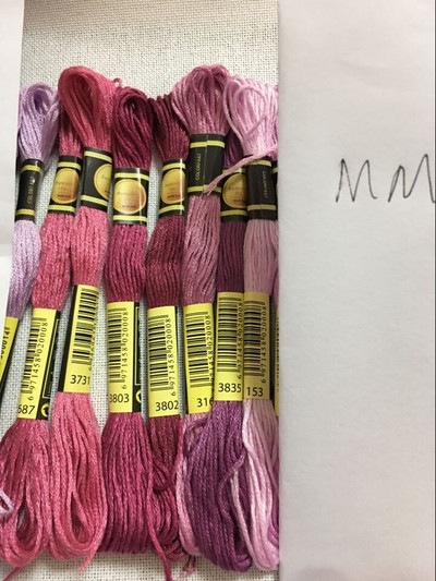 cxc Daugiaspalvis 8 vnt. Panašūs DMC siūlai kryžminio dygsnio medvilnės siuvimo sruogos Siuvinėjimo siūlų siūlų rinkinys „Pasidaryk pats“ siuvimo įrankiai