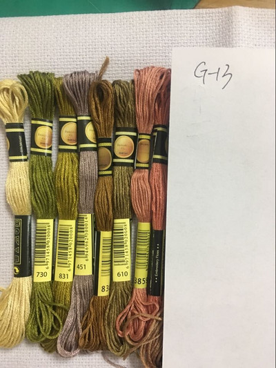 cxc Daugiaspalvis 8 vnt. Panašūs DMC siūlai kryžminio dygsnio medvilnės siuvimo sruogos Siuvinėjimo siūlų siūlų rinkinys „Pasidaryk pats“ siuvimo įrankiai