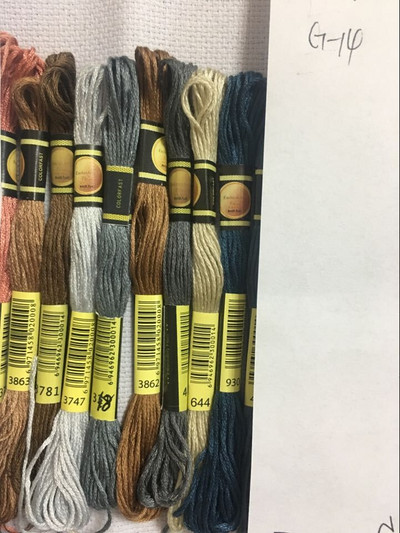 cxc Daugiaspalvis 8 vnt. Panašūs DMC siūlai kryžminio dygsnio medvilnės siuvimo sruogos Siuvinėjimo siūlų siūlų rinkinys „Pasidaryk pats“ siuvimo įrankiai