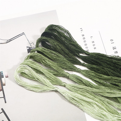 7-8 τμχ/σακούλα Κέντημα μεταξωτό 100% Κλωστή από μετάξι Σπείρα Κέντημα Μικρά ραβδιά Κεντήματος Χεριού Κέντημα Σταυροβελονιά 20μ/τεμ