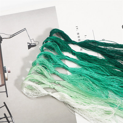 7-8 τμχ/σακούλα Κέντημα μεταξωτό 100% Κλωστή από μετάξι Σπείρα Κέντημα Μικρά ραβδιά Κεντήματος Χεριού Κέντημα Σταυροβελονιά 20μ/τεμ