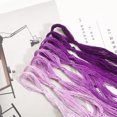 7-8 τμχ/σακούλα Κέντημα μεταξωτό 100% Κλωστή από μετάξι Σπείρα Κέντημα Μικρά ραβδιά Κεντήματος Χεριού Κέντημα Σταυροβελονιά 20μ/τεμ