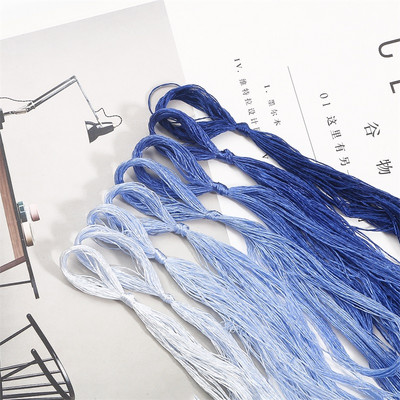 7-8 τμχ/σακούλα Κέντημα μεταξωτό 100% Κλωστή από μετάξι Σπείρα Κέντημα Μικρά ραβδιά Κεντήματος Χεριού Κέντημα Σταυροβελονιά 20μ/τεμ