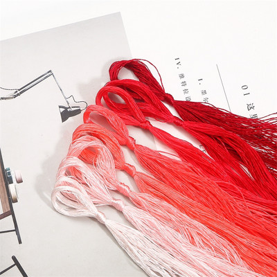 7-8 τμχ/σακούλα Κέντημα μεταξωτό 100% Κλωστή από μετάξι Σπείρα Κέντημα Μικρά ραβδιά Κεντήματος Χεριού Κέντημα Σταυροβελονιά 20μ/τεμ