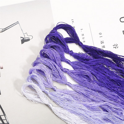 7-8 τμχ/σακούλα Κέντημα μεταξωτό 100% Κλωστή από μετάξι Σπείρα Κέντημα Μικρά ραβδιά Κεντήματος Χεριού Κέντημα Σταυροβελονιά 20μ/τεμ