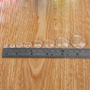 Τελευταία σχεδίαση 8-30mm Διαφανείς στρογγυλοί Cabochon Clear Epoxy Circles For Craft Jewelry Αξεσουάρ φορέματος 10-50 τμχ/Παρτίδα