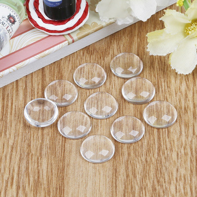 Τελευταία σχεδίαση 8-30mm Διαφανείς στρογγυλοί Cabochon Clear Epoxy Circles For Craft Jewelry Αξεσουάρ φορέματος 10-50 τμχ/Παρτίδα