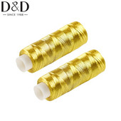 200 fire aur argint ață lumină strălucitoare manuală bricolaj patchwork mașină de cusut de uz casnic ață de cusut