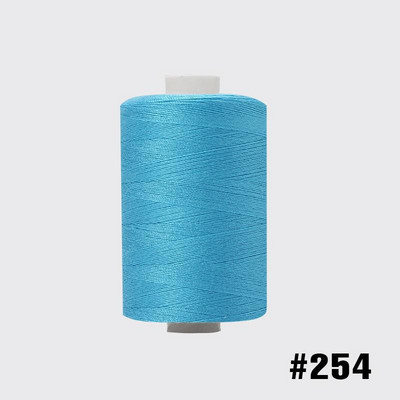 402 Κλωστή ραπτικής 100% Πολυεστέρας Μονό Ρολό 1000 Yards Οικιακή Ραπτομηχανή Σύρμα Χειροποίητα Ραμμένα Ρούχα