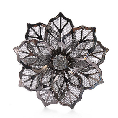 1/6 vnt tuščiaviduriai krištoliniai gėlių servetėlių žiedai virtuvės vakarėliui viešbučiui rankšluosčių laikiklis Kalėdų servetėlių sagčių stalo dekoravimas išmanusis namas