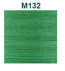 1 vnt. 0,35 mm / 0,45 mm / 0,55 mm odinis vaškuotas siūlas, skirtas rankiniam susiuvimo siūlui plokščia vaškuota siuvimo linija