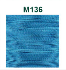 1 vnt. 0,35 mm / 0,45 mm / 0,55 mm odinis vaškuotas siūlas, skirtas rankiniam susiuvimo siūlui plokščia vaškuota siuvimo linija