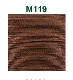 1 vnt. 0,35 mm / 0,45 mm / 0,55 mm odinis vaškuotas siūlas, skirtas rankiniam susiuvimo siūlui plokščia vaškuota siuvimo linija