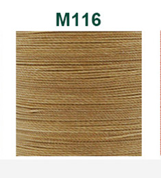 1 vnt. 0,35 mm / 0,45 mm / 0,55 mm odinis vaškuotas siūlas, skirtas rankiniam susiuvimo siūlui plokščia vaškuota siuvimo linija