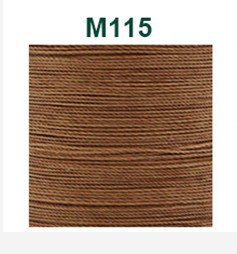 1 vnt. 0,35 mm / 0,45 mm / 0,55 mm odinis vaškuotas siūlas, skirtas rankiniam susiuvimo siūlui plokščia vaškuota siuvimo linija